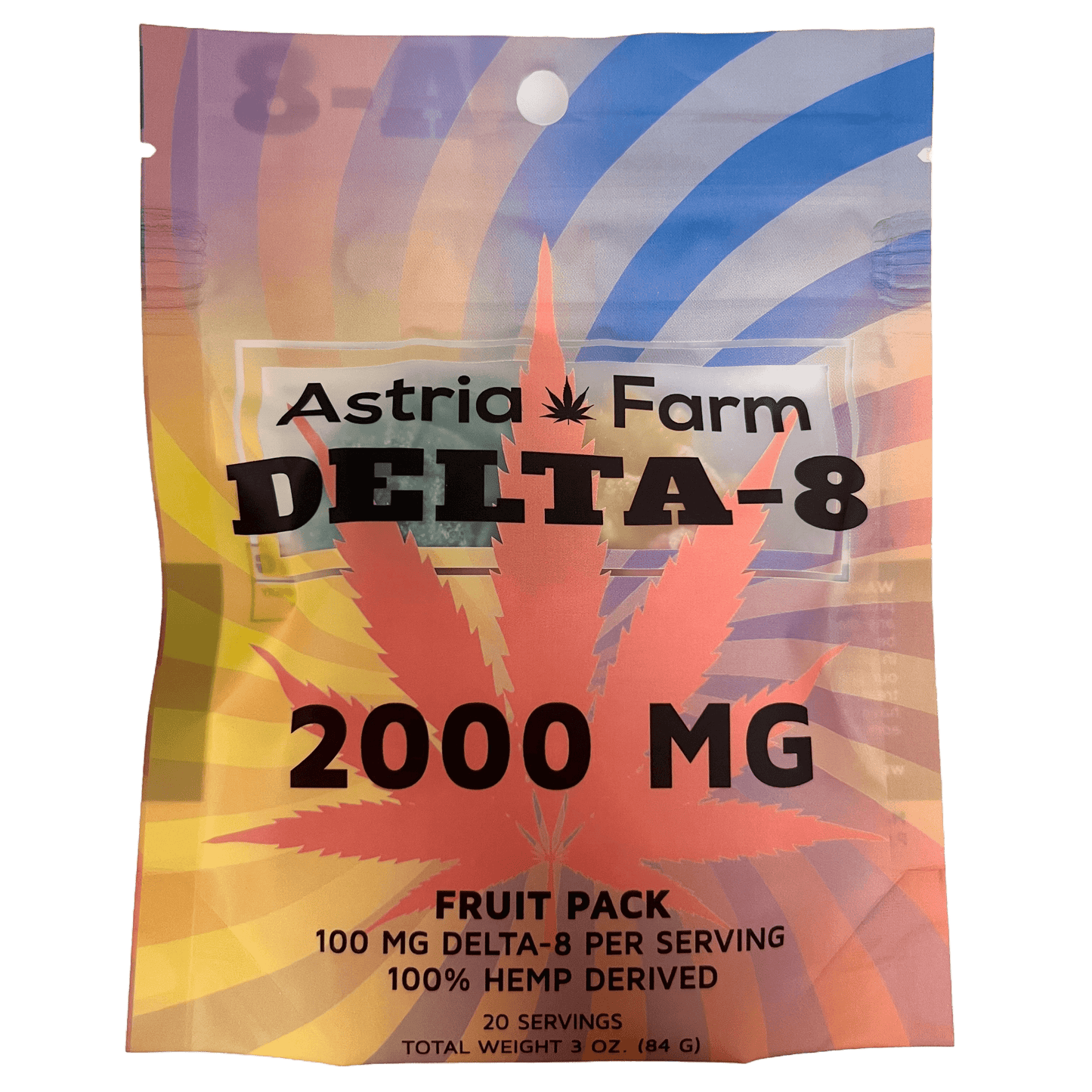 Astria Farm 2000mg Delta 8 Gummies