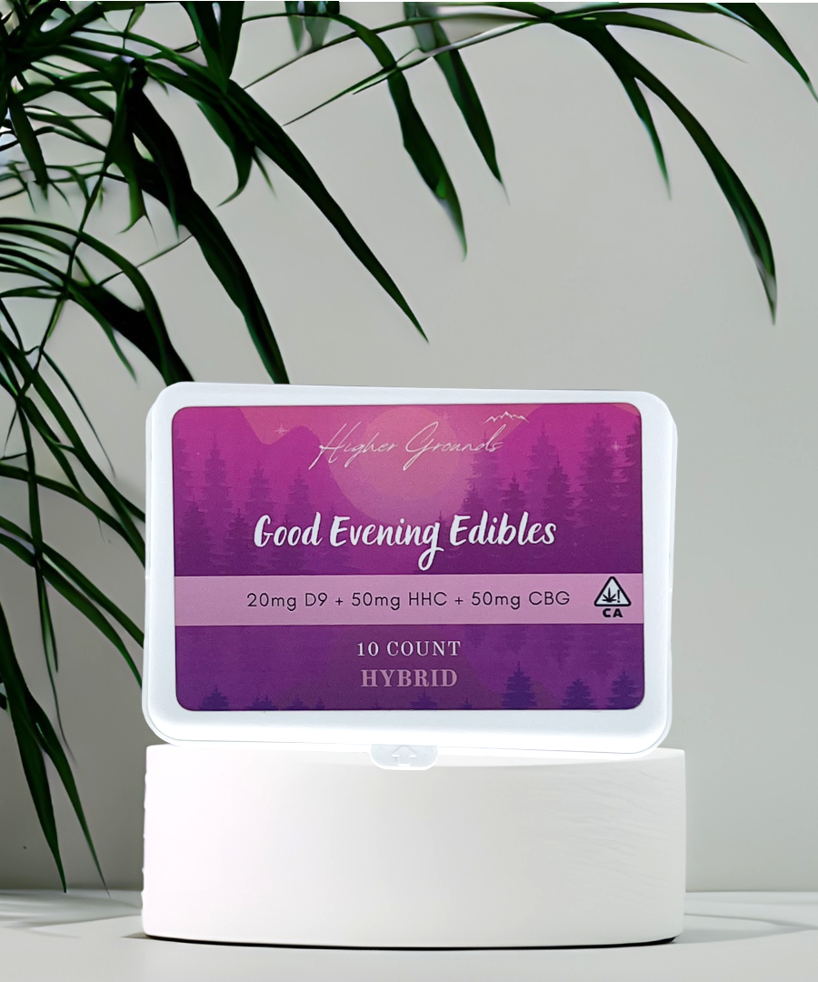 Good Evening Edibles (D9/HHC/CBG) | Higher Grounds