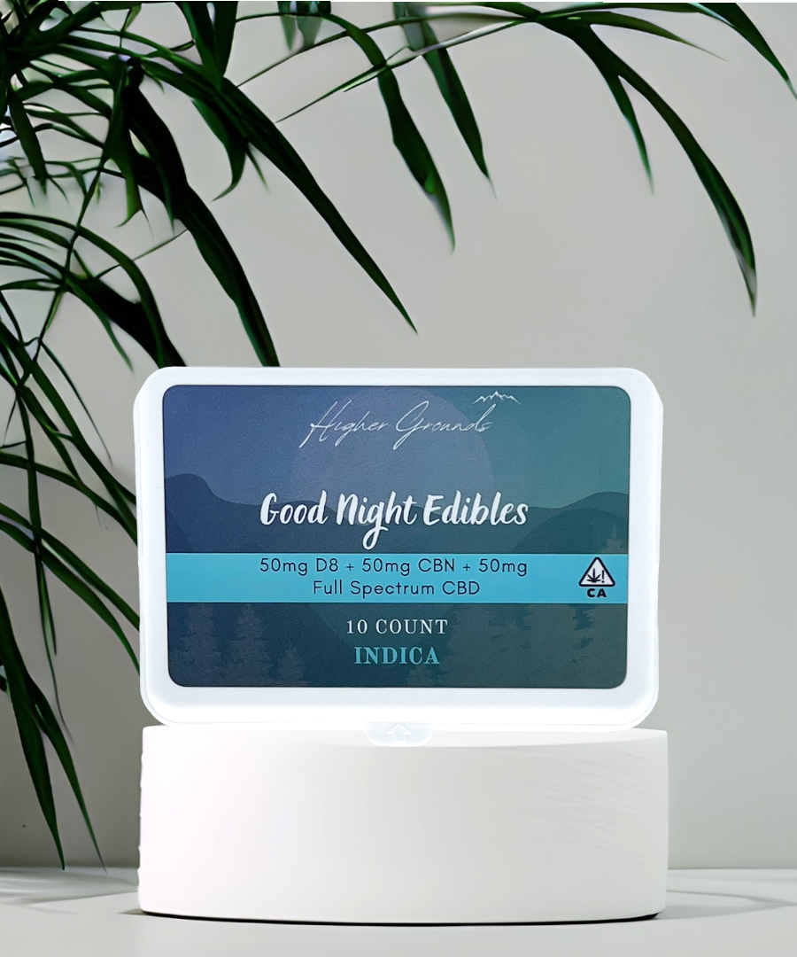 Good Night Edibles (D8/CBN/CBG) | Higher Grounds