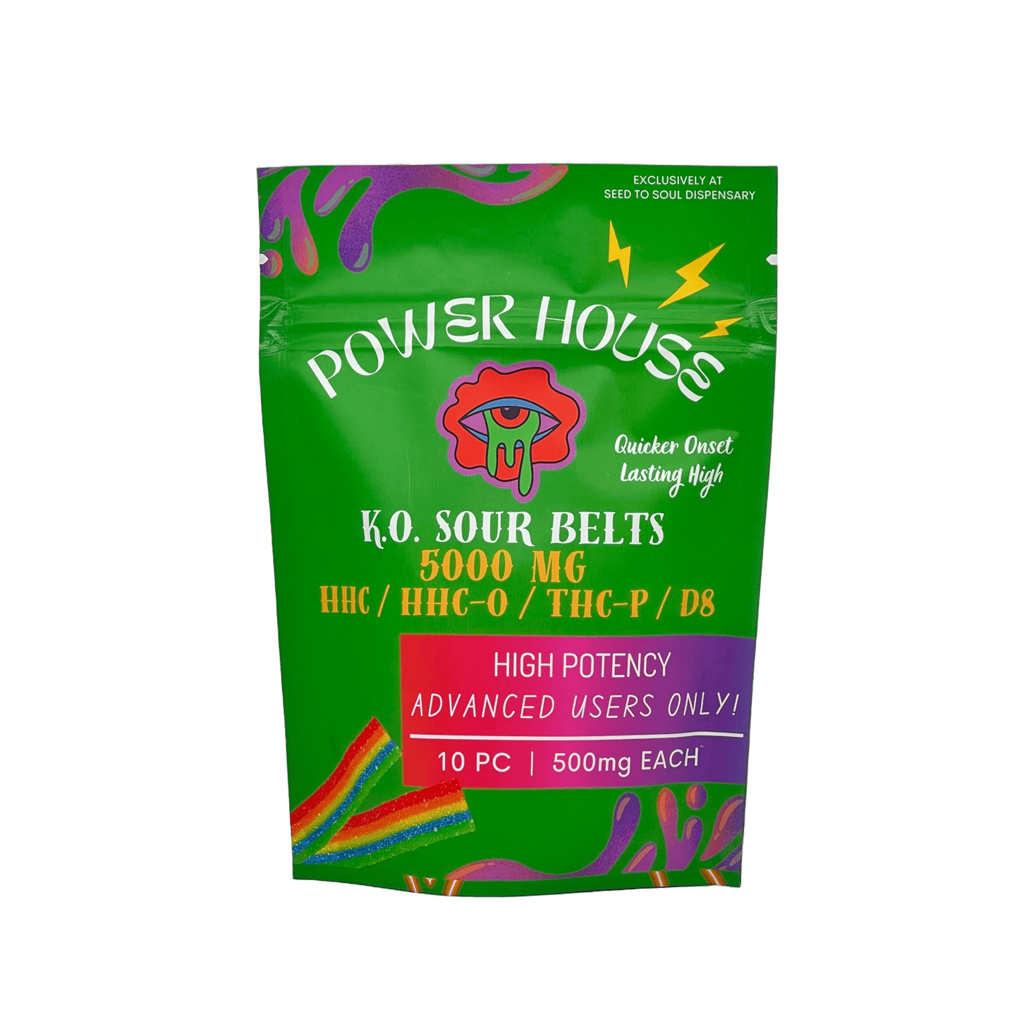 Power House Knockout Sour Belts