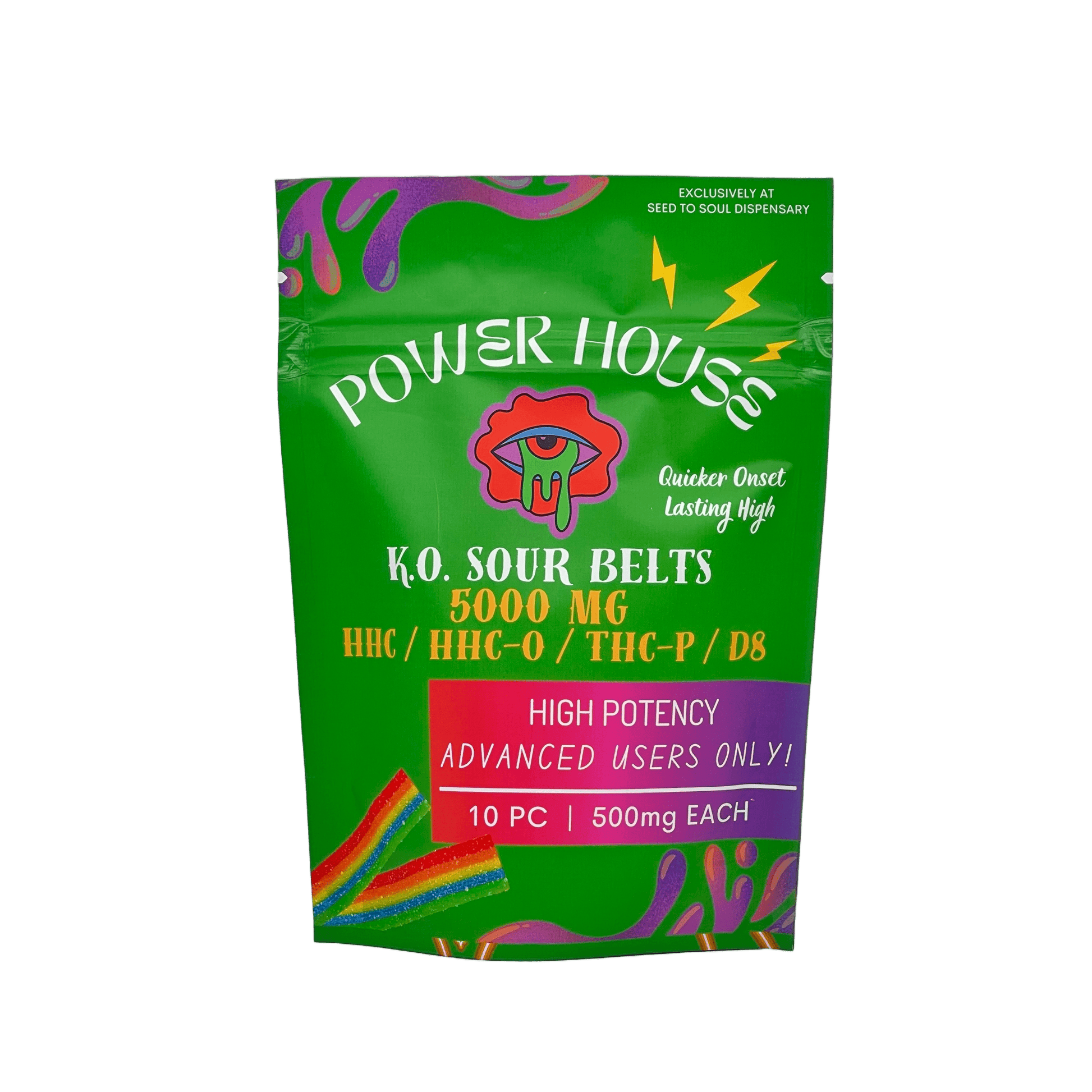 Power House Knockout Sour Belts