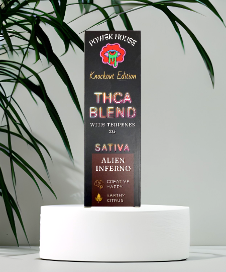 K.O. Edition 95% Pure THCA Disposables (2mL) | Power House