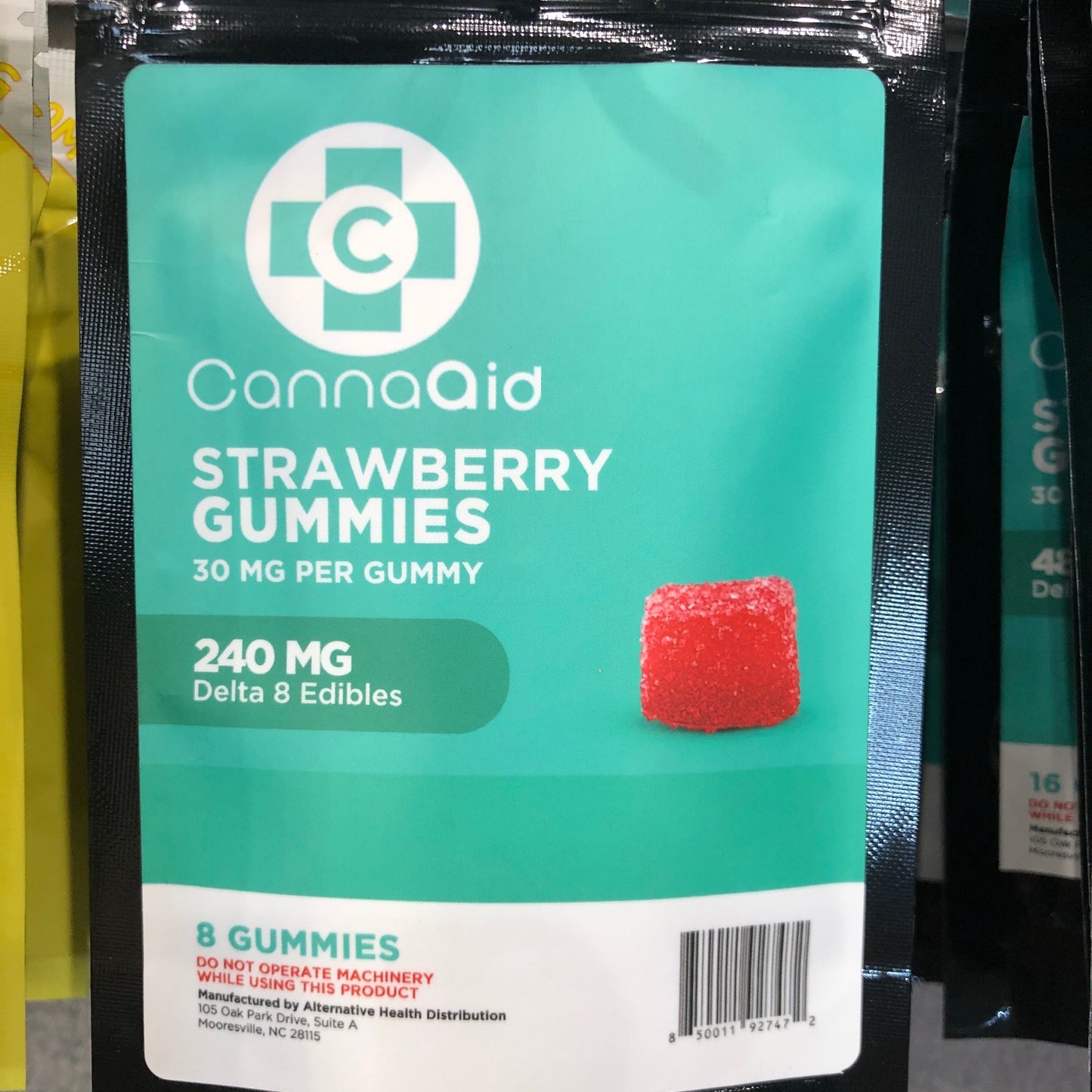 delta 8 thc vegan edibles 240mg - 30mg an edible | Cannaaid