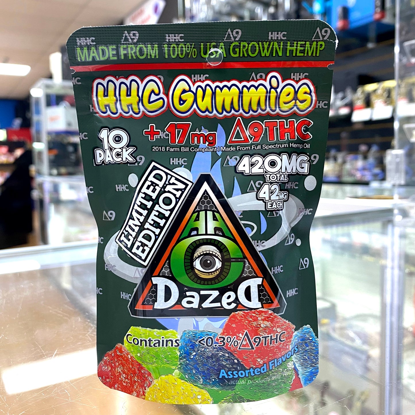 Dazed HHC + Delta 9 Edibles 420mg