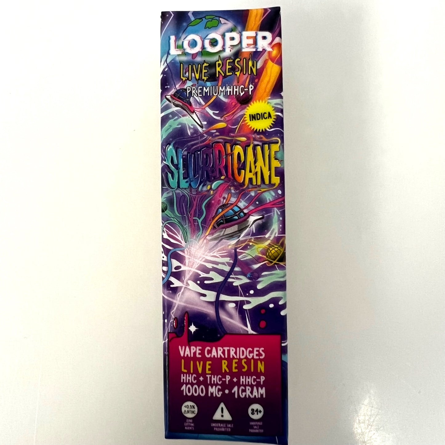 Looper Live Resin Slurricane Cartridge