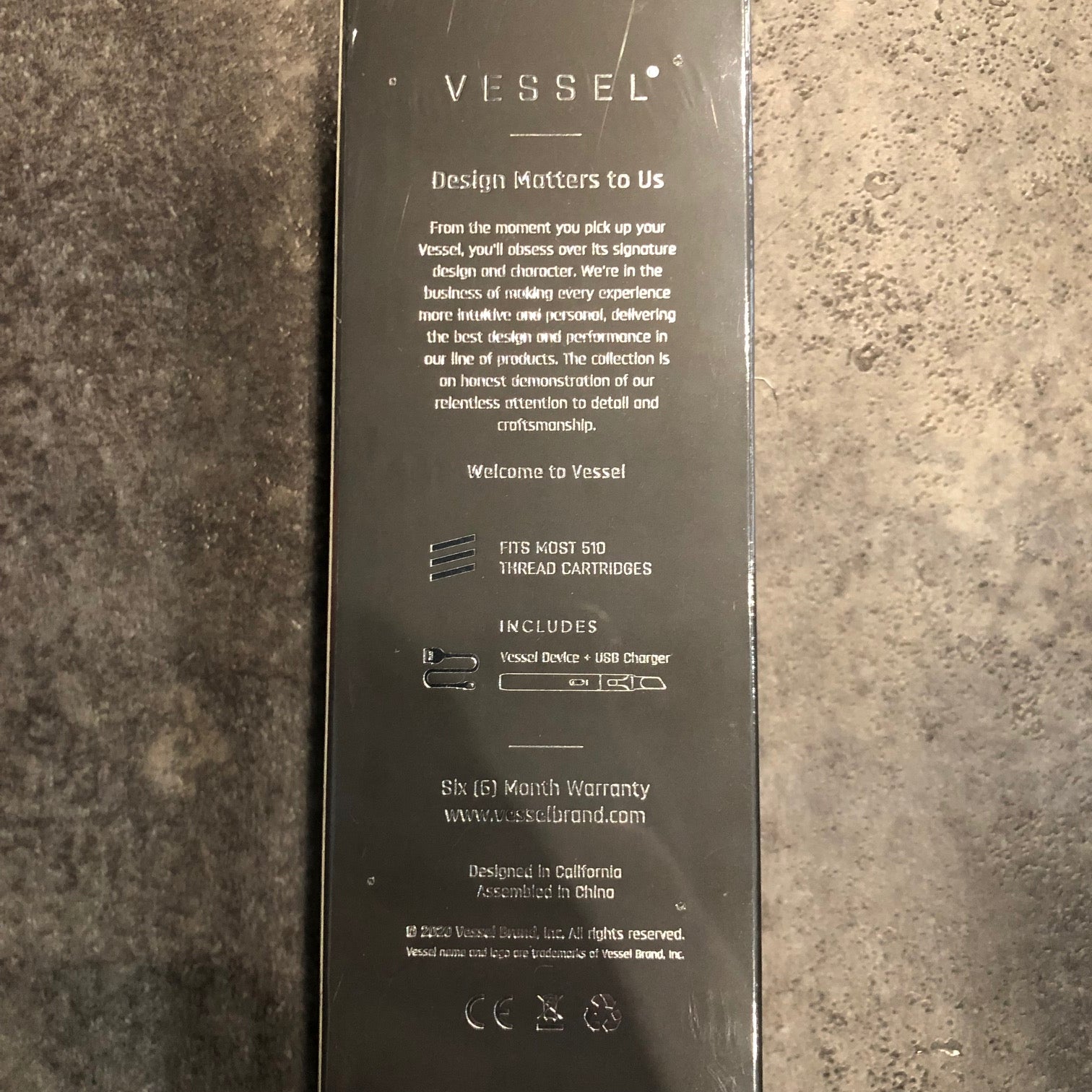 vessel vista 510 battery