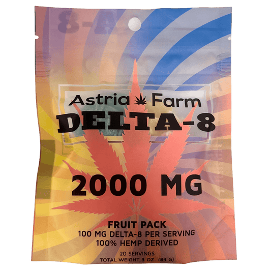 Astria Farm 2000mg Delta 8 Gummies