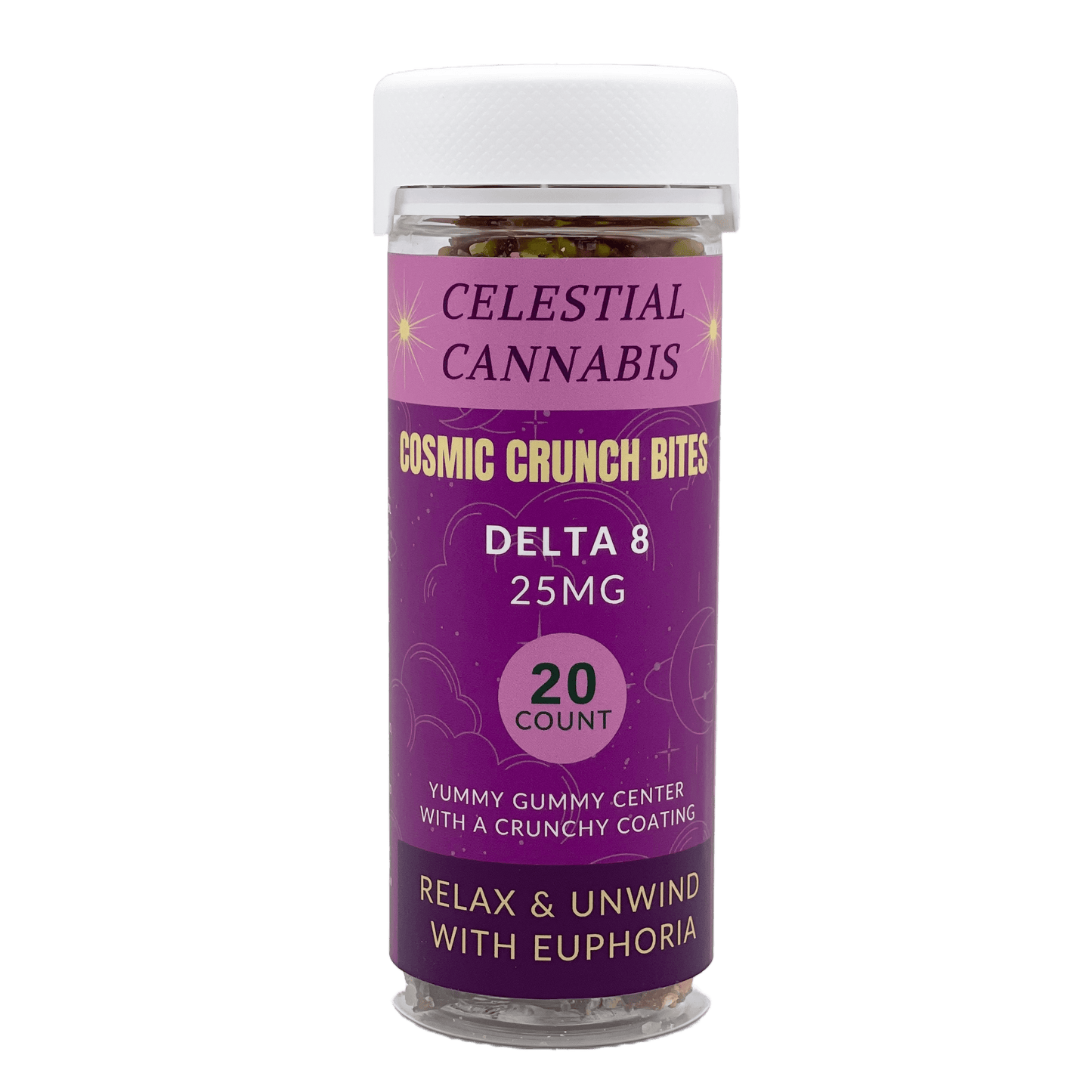 Celestial Cannabis Delta 8 Cosmic Crunch Bites 20ct