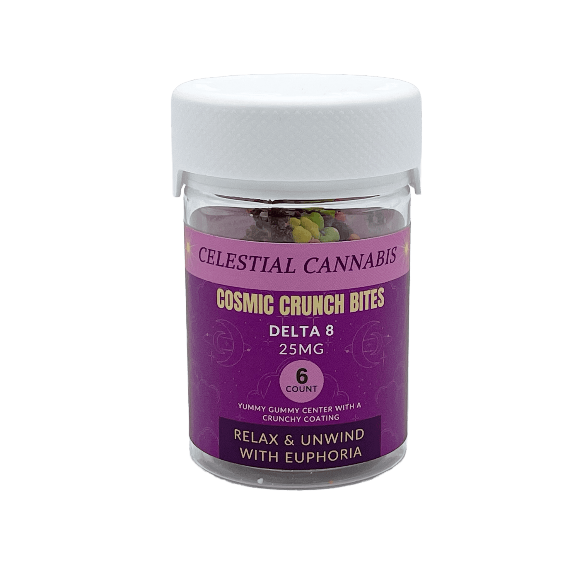 Celestial Cannabis Delta 8 Cosmic Crunch Bites 6ct