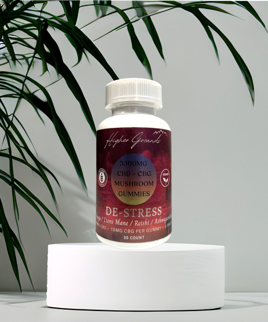 Destress Full Spectrum CBD Gummies (3300mg) | Higher Grounds