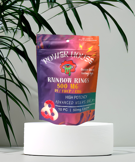 THC-P Rainbow Rings (2500mg) | Power House