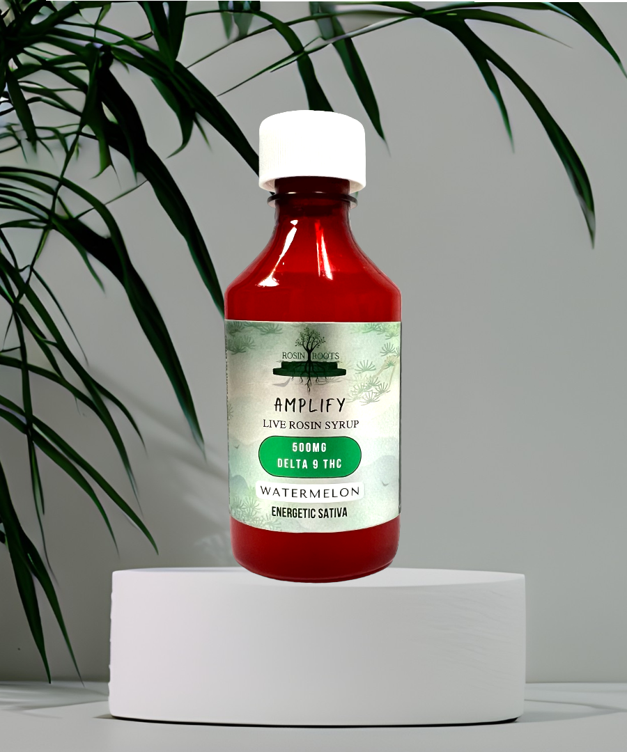Live Rosin Delta-9 THC Syrup (500mg) | Rosin Roots