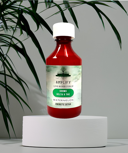 Live Rosin Delta-9 THC Syrup (500mg) | Rosin Roots