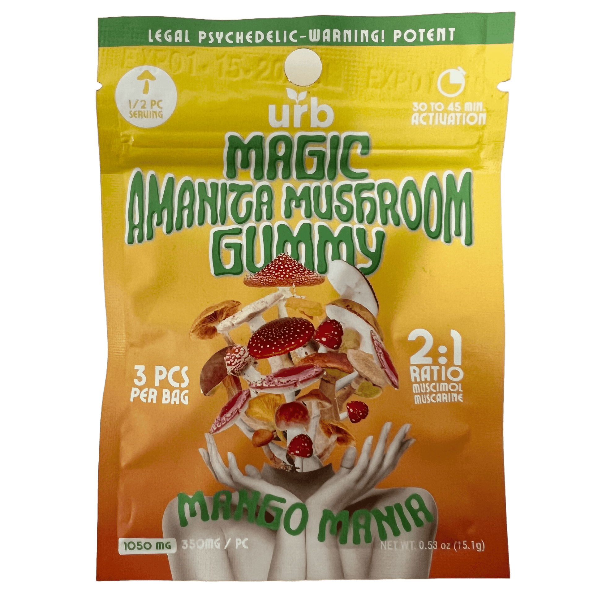 Urb Magic Amanita Mushroom Gummies