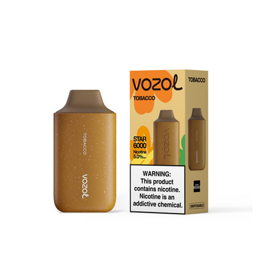 Vozol Tobacco 6K Puff Nicotine Disposable
