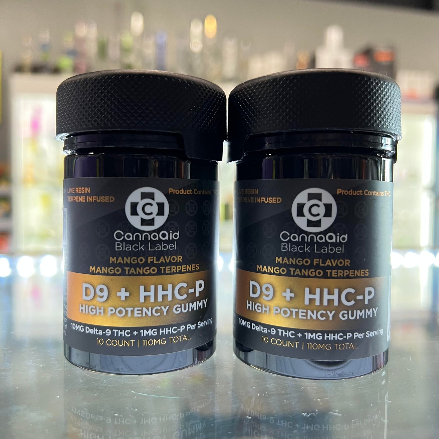 Cannaaid Black Label D9 + HHC-P High Potency Gummies