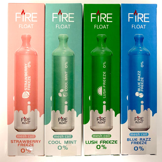 Fire Float Zero Nicotine Vape All Flavors