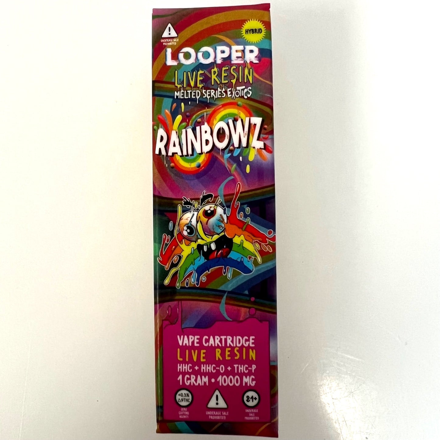 Looper Live Resin Rainbowz Cartridge