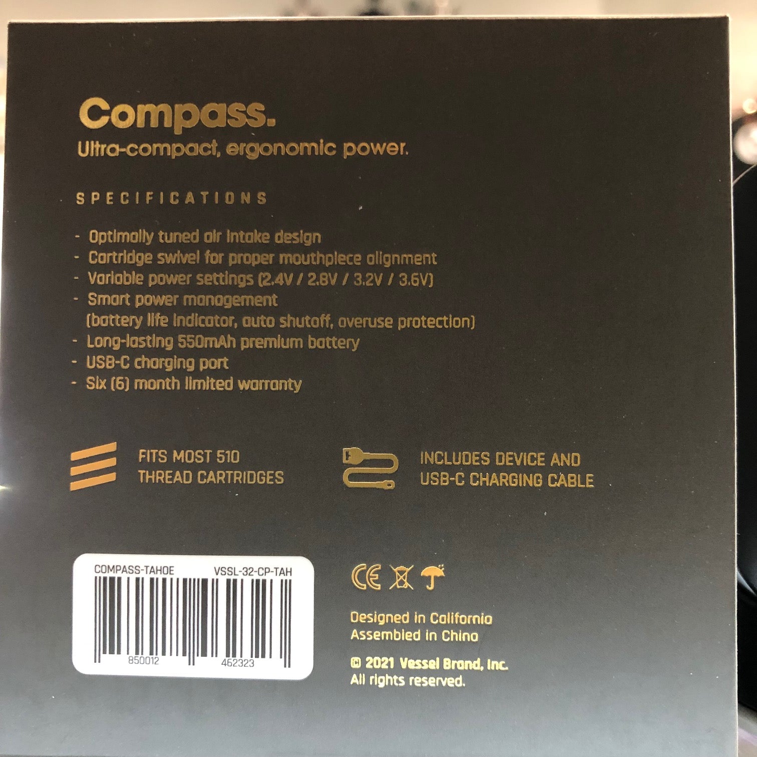 Compass 510 battery | Vessel – VSShop