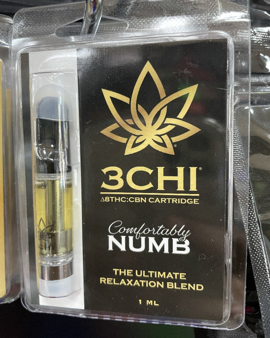 comfortably numb vape cartridge by 3chi